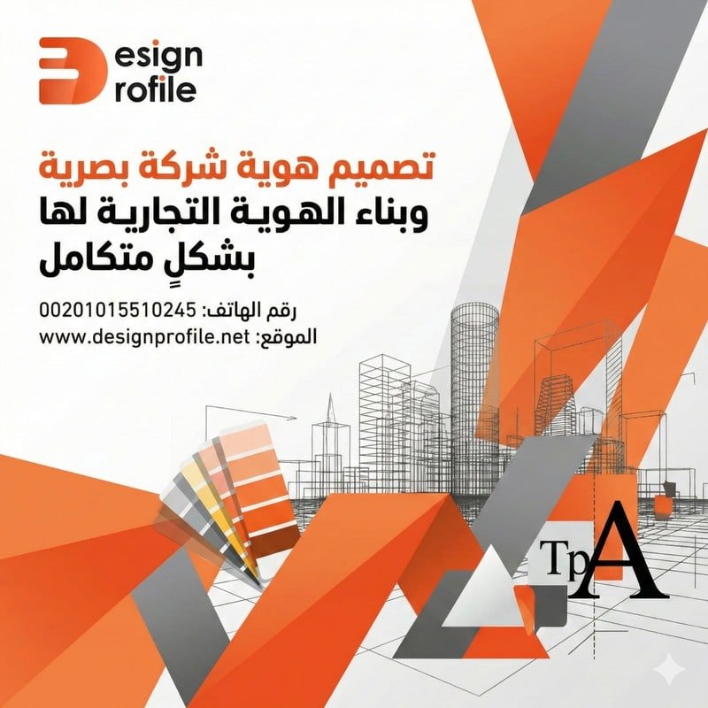 تصميم هوية شركة بصرية