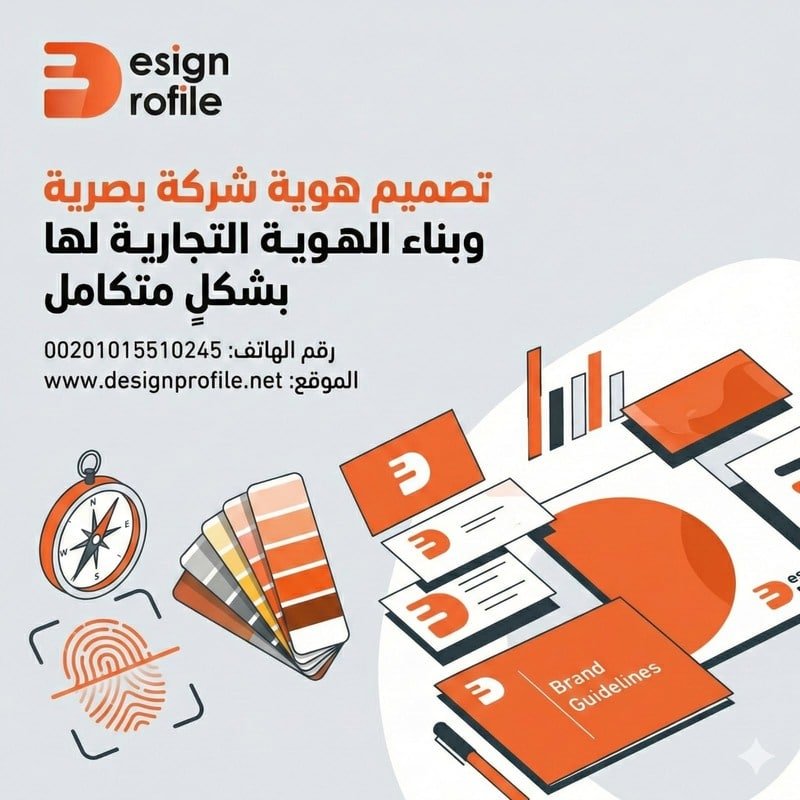تصميم هوية شركة تجارية