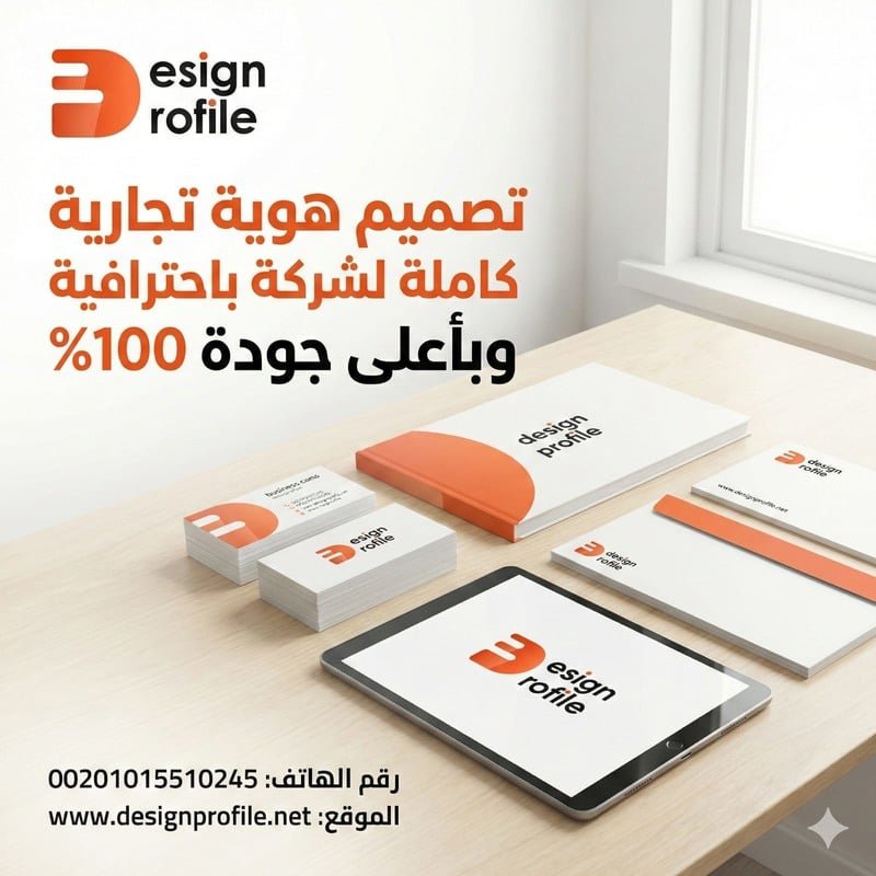 تصميم هوية كاملة