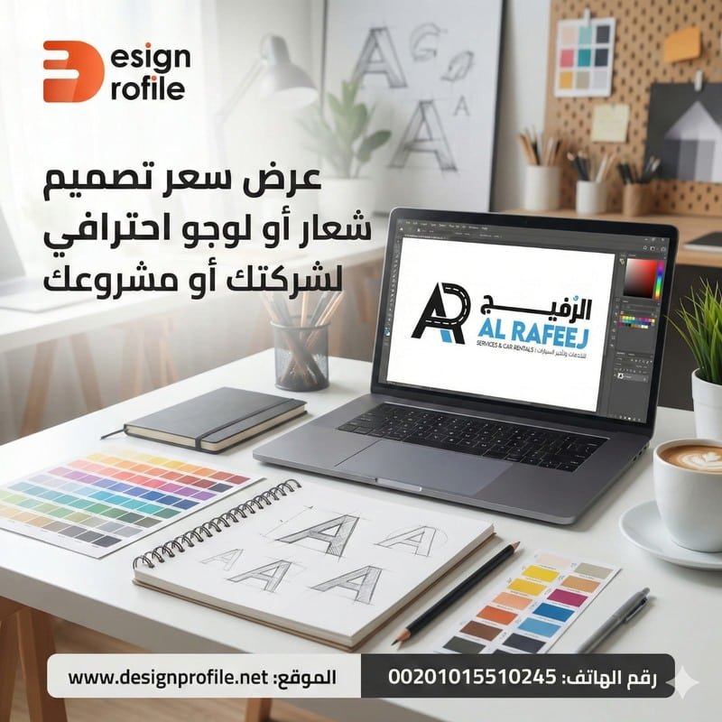 عرض سعر تصميم شعار: كيف تختار العرض المناسب لشركتك؟ عرض تصميم شعار