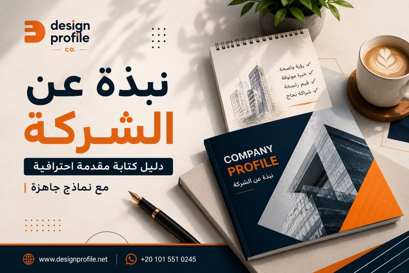 نبذة عن الشركة: كيفية كتابتها مع نماذج احترافية جاهزة