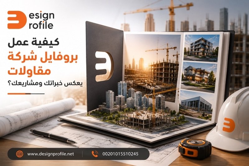 عمل بروفايل شركة مقاولات