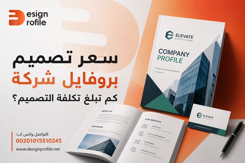 سعر تصميم بروفايل شركة